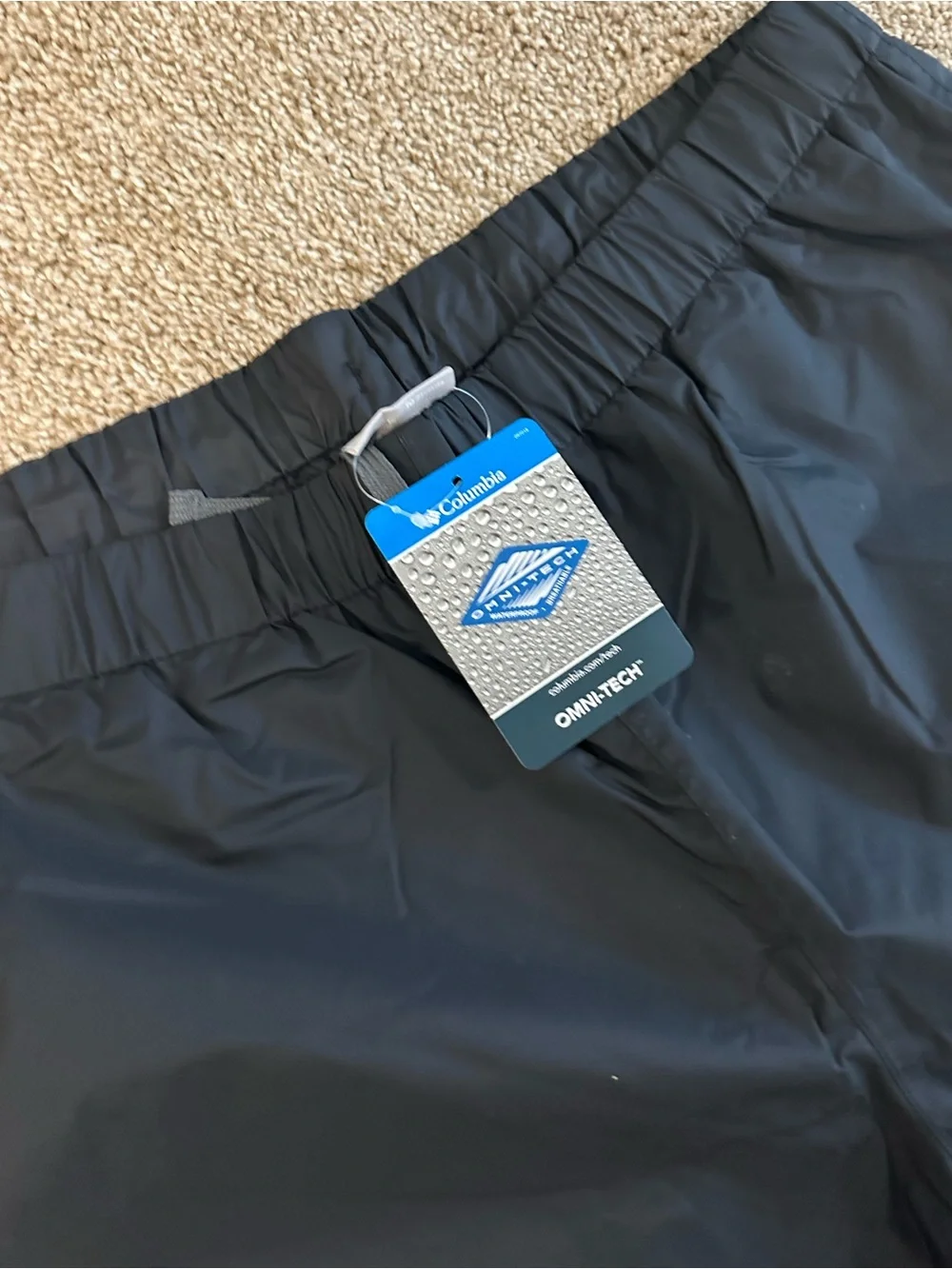 Columbia Black Women's Waterproof Pants - Picture 3 of 5